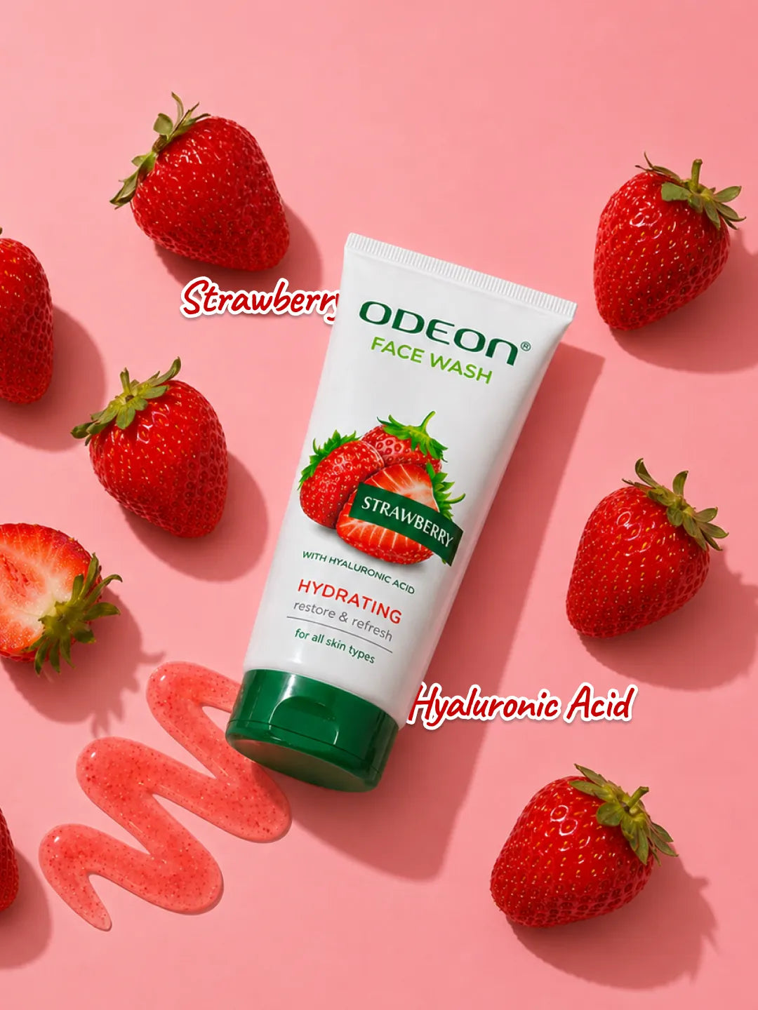 Strawberry Travel Pack Face Wash