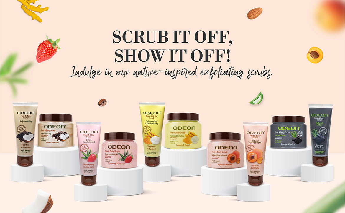 Apricot & Almond Body Scrub for Detan & Smooth Skin