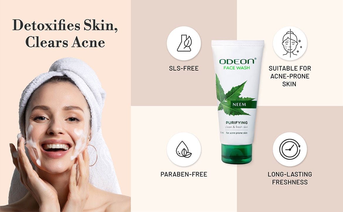 Neem Travel Pack Face Wash for Deep Clean & Acne Control