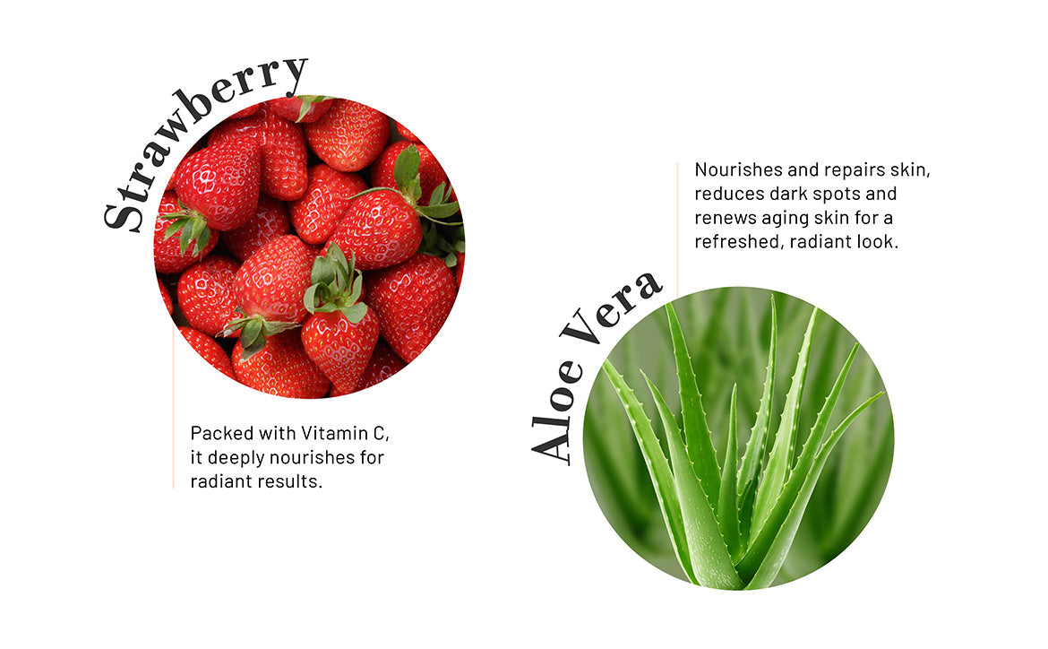 Strawberry & Aloe Vera Face Scrub