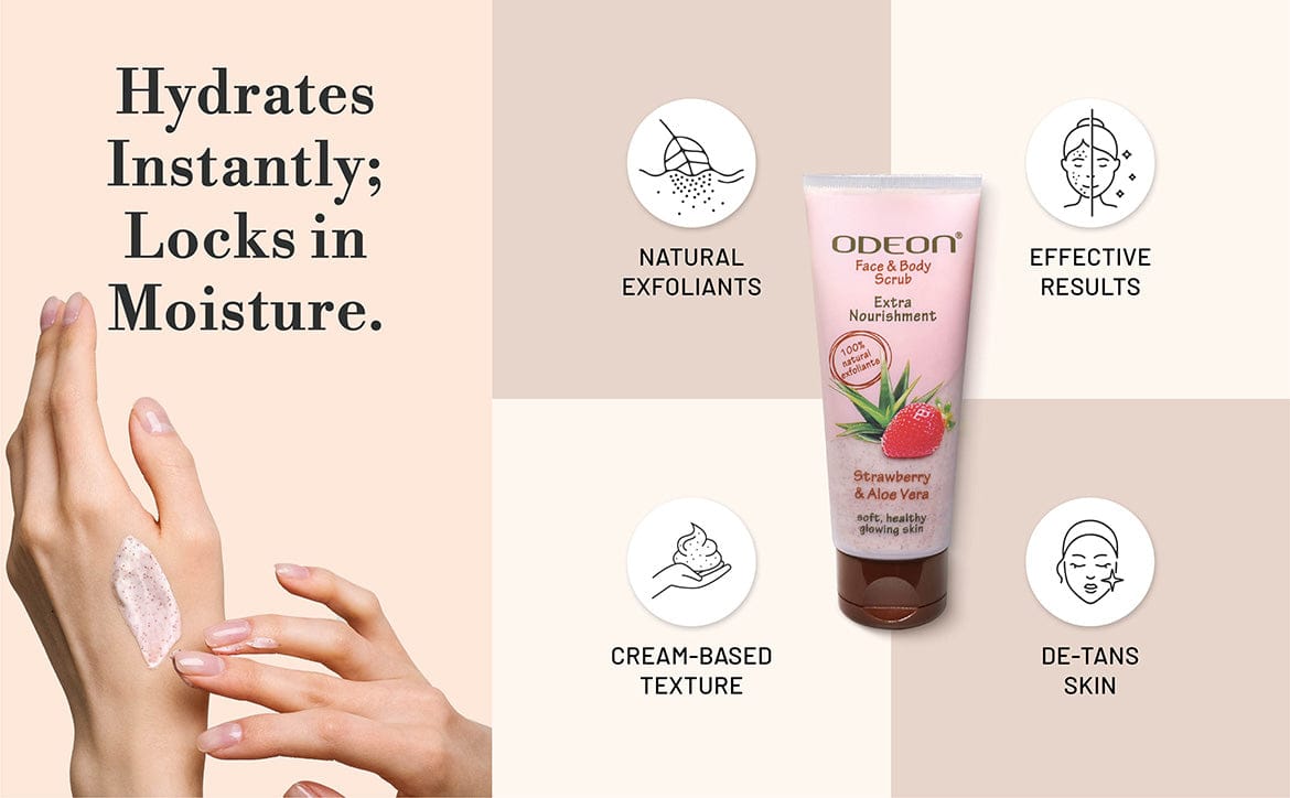 Strawberry & Aloe Vera Face Scrub
