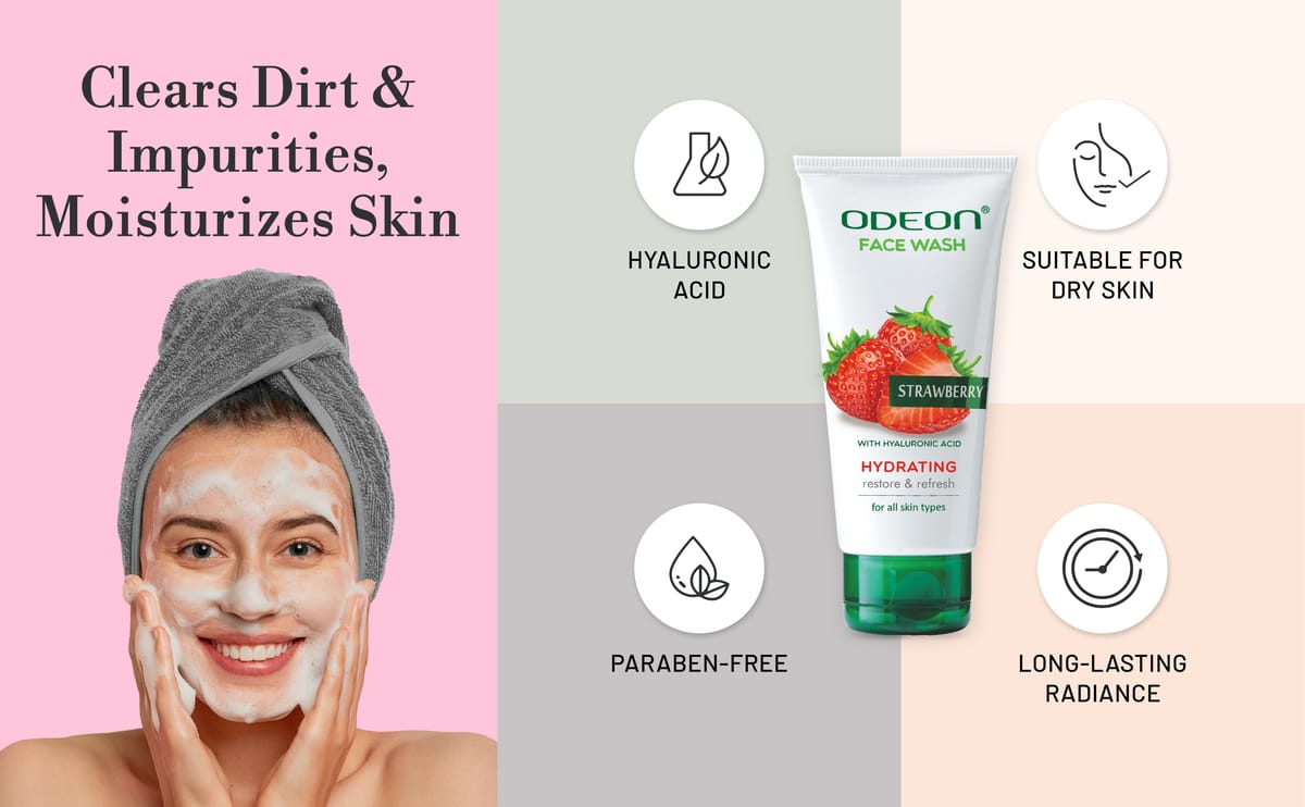 Strawberry Travel Pack Face Wash