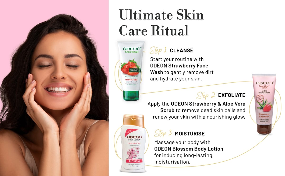 Strawberry Travel Pack Face Wash