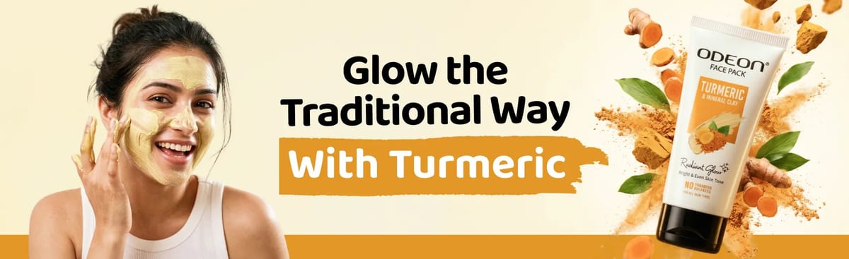 Turmeric & Mineral Clay + Niacinamide  Face Pack – Oil-Free & Visibly Brighter Skin