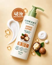 ODEON Barrier Support Body Lotion with Ceramides & Shea Butter