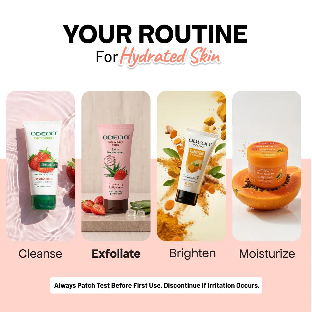 Strawberry & Aloe Vera Face Scrub