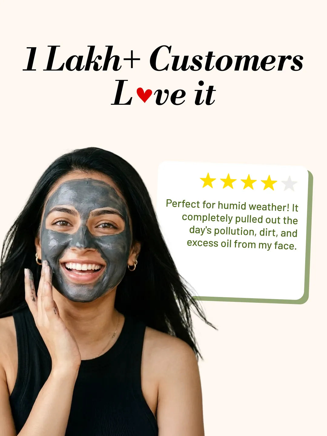 ODEON Charcoal Face Pack for Oily Skin | Oil Control & Pore Detox Clay Mask | 400ml