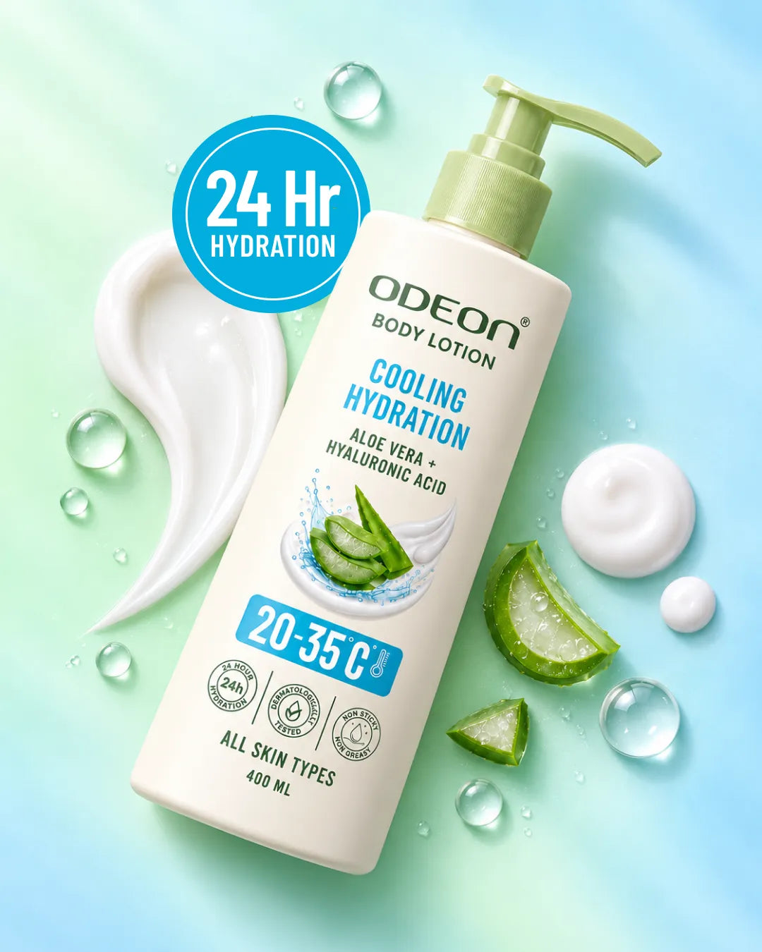 ODEON Cooling Hydration Body Lotion