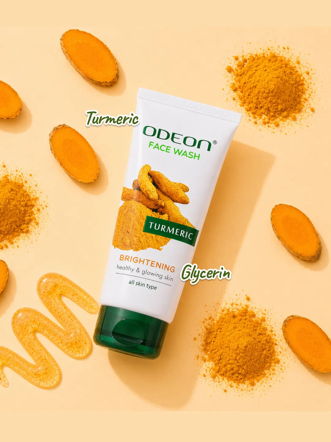 Turmeric Travel Pack Face Wash for Bright & Clear Skin