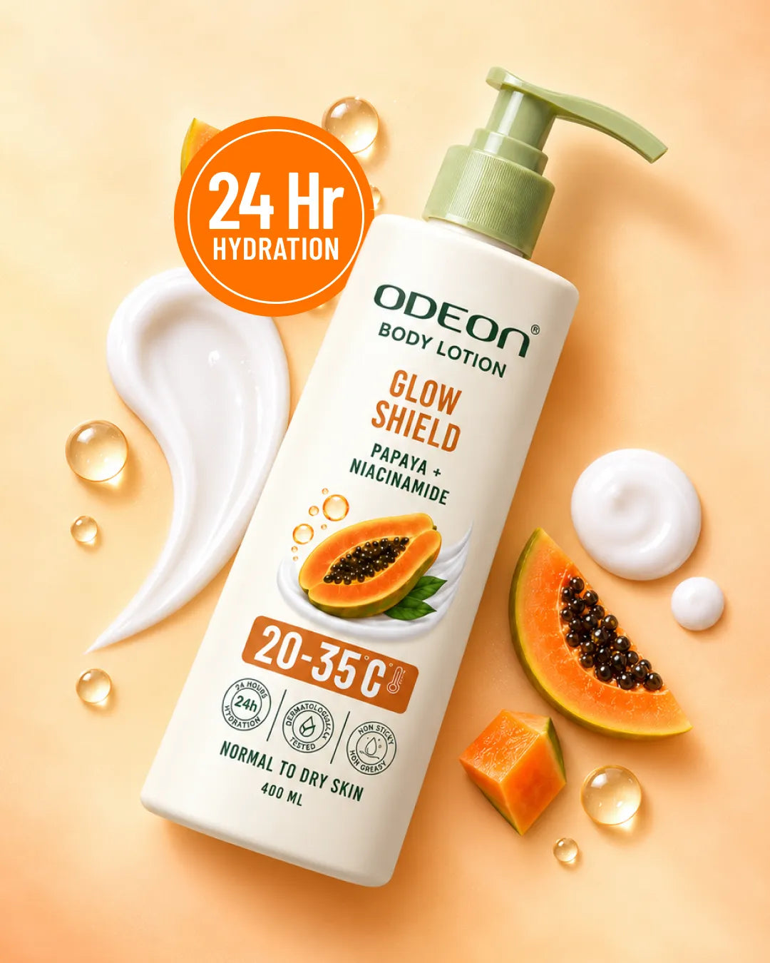 ODEON Glow Shield Body Lotion