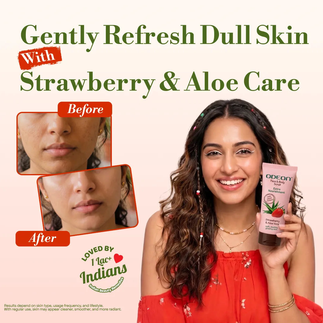 Strawberry & Aloe Vera Face Scrub