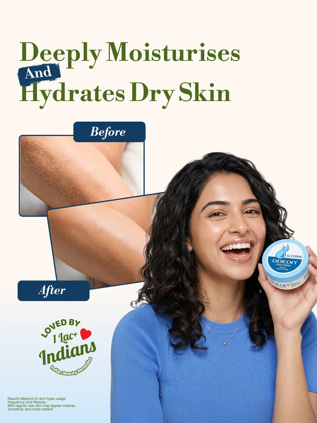 ODEON Hydrating Cold Cream for Dry & Sensitive Skin | Powered by Glycerin | 200ml