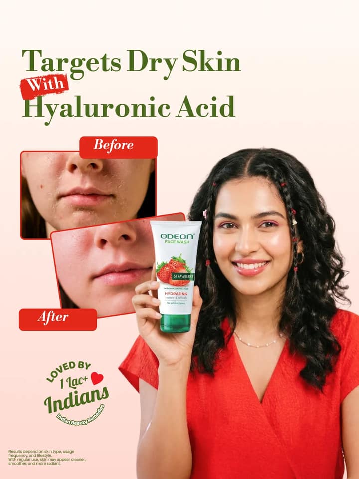 Strawberry Travel Pack Face Wash