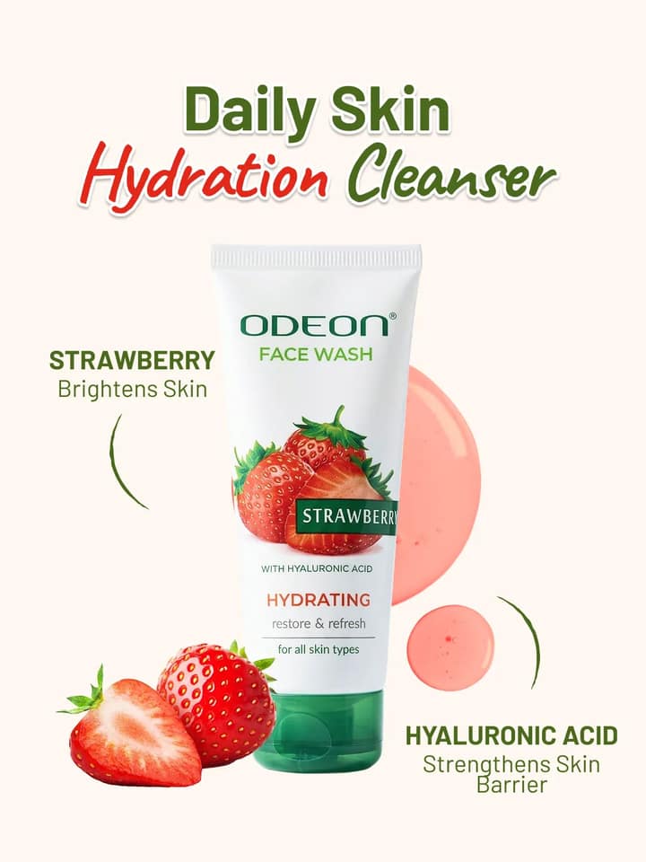 Strawberry Travel Pack Face Wash