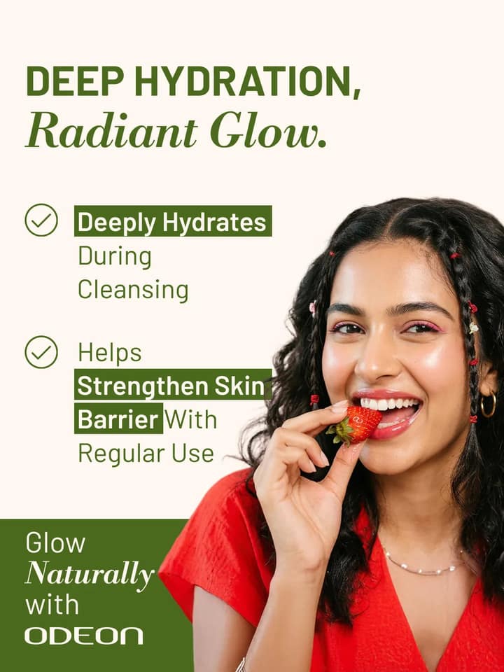 Strawberry Travel Pack Face Wash