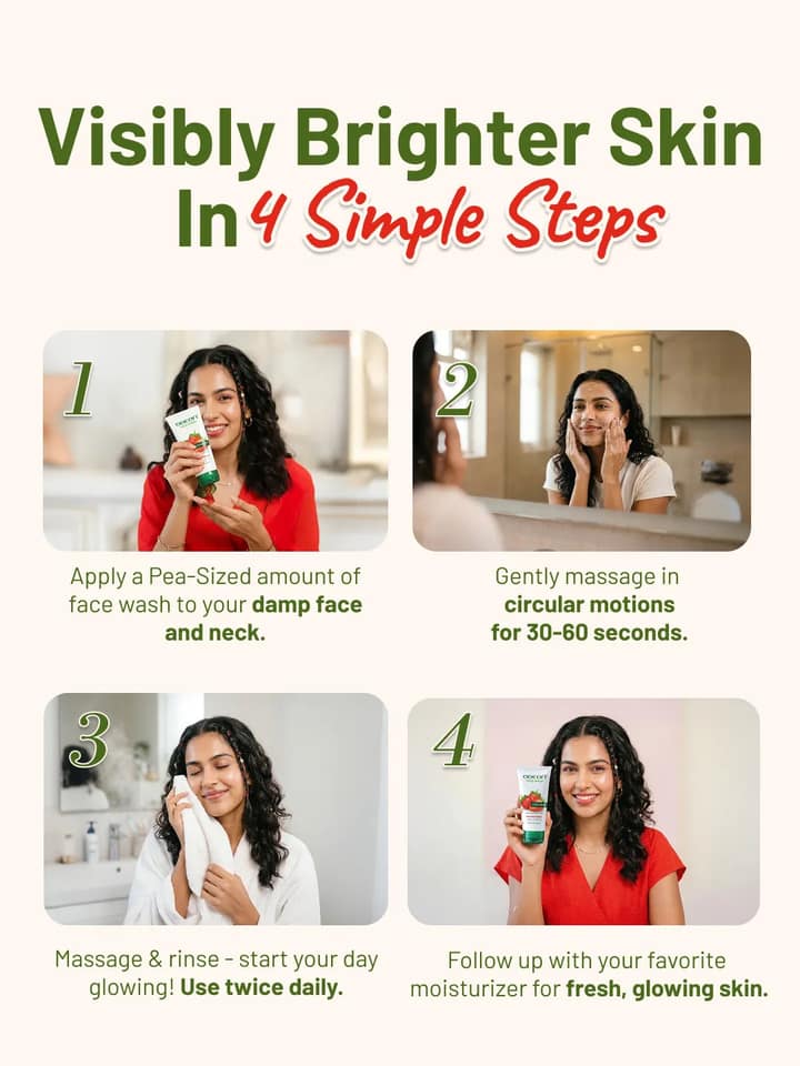 Strawberry Travel Pack Face Wash